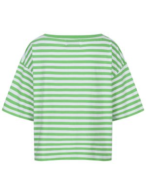 Grün gestreiftes Sunshine T-shirt Rückansicht