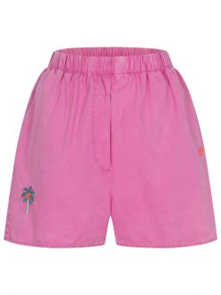 Popeline Shorts in fuchsia