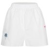 Weisse Popeline Shorts