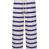 Lounge Hose mit Streifen lila