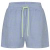 Leo Shorts aus Frottée in lila