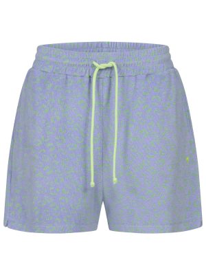 Leo Shorts aus Frottée in lila