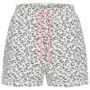 Leo Frottée Shorts in weiß