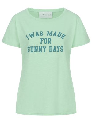 T-shirt sunny days in hellem grün