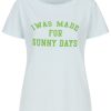 T-shirt sunny days in hellblau