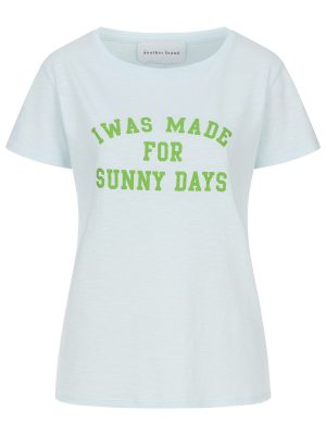 T-shirt sunny days in hellblau