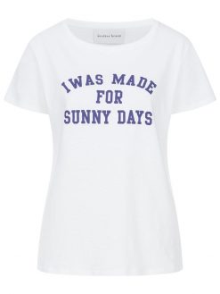 T-shirt sunny days in weiß