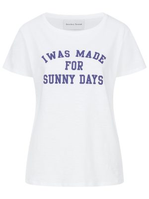 T-shirt sunny days in weiß