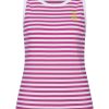 Rib Top Sunrise Club in fuchsia
