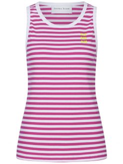 Rib Top Sunrise Club in fuchsia
